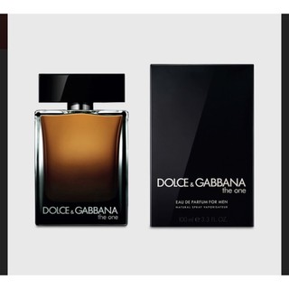 น้ำหอมDOLCE &amp; GABBANA THE ONE FOR MEN edp. 100ml. กล่องซีล หิ้วking power