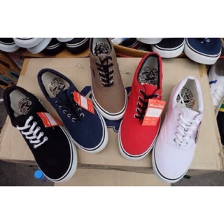 Mashare รองเท้าผ้าใบผูกเชือกทรง Vans V 4 ไซส์ 38-44