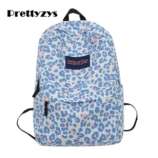 School Backpack Prettyzys 2022 Korean Large capacity 14 inch For Teenage Girl