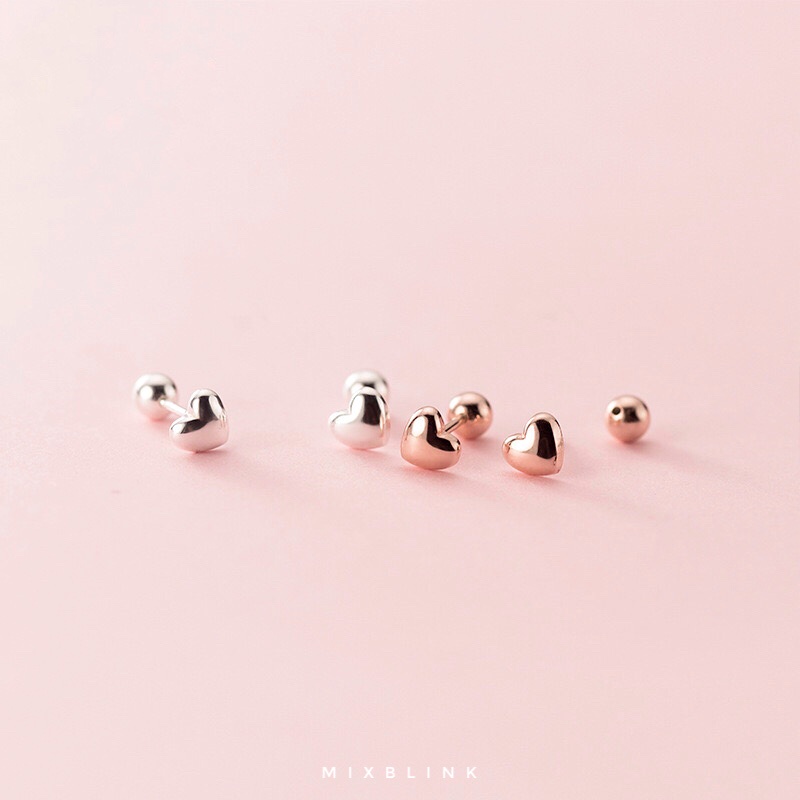 ต่างหู เงินแท้ 92.5% ส่งฟรี EMS ♡ รุ่น Wendy ♡ -  ( #K6 )