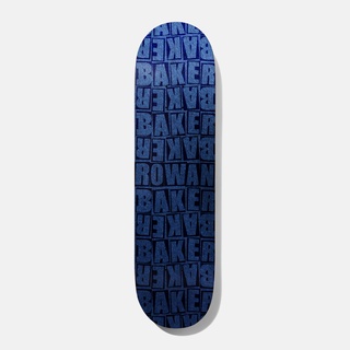 แผ่นสเก็ตบอร์ด Baker Rowan Zorilla Pile Blue B2 Skateboard Deck 8.25"