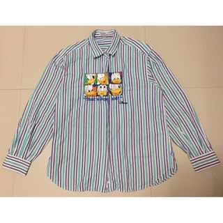 เสื้อเชิ๊ตแขนยาว Segreta x disney ลาย donald duck