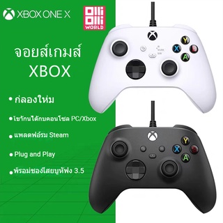 จอย XBox 360 แบบมีสาย สำหรับเล่นกับคอม Xbox controller จอยคอม Xbox จอย X-Box 360 และเครื่อง Xbox 360