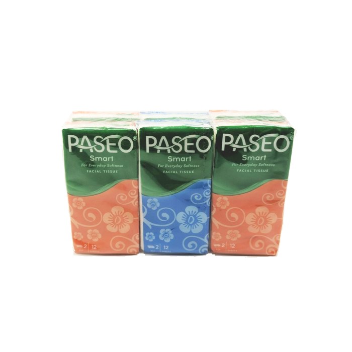 Pocket PASEO ทิชชู่ แพ็กเก็ต 6 ชิ้น (ทิชชู่พอคเก็ต)