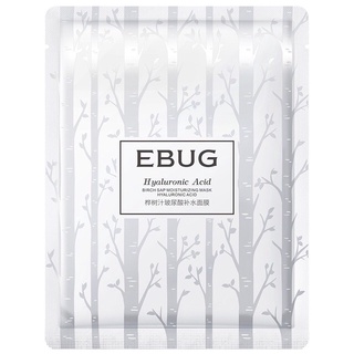 แผ่นมาส์กหน้า EBUG Hyaluronic Acid – Birch Sap Moisturizing Mask Hyaluronic Acid