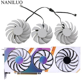 4Pin Cooler Fan Replace For COLORFUL GeForce RTX 3080 3070 3060 Ti iGame Ultra OC White RTX3080 RTX3070 Graphics Card Fa