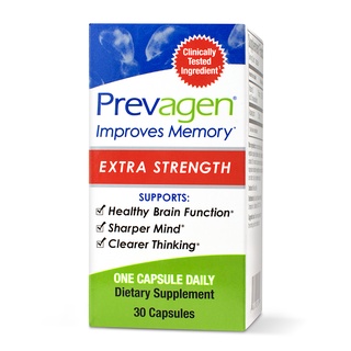 Prevagen Extra Strength วิตามินบำรุงสมอง เสริมความจำ Improves Memory #1 in USA (Prevagen 20 mg)
