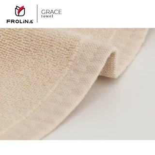 Frolina Grace Collection ผ้าขนหนูโรงแรม ผ้าขนหนูเกรดโรงแรม 5 ดาว ผ้าเช็ดผม ขนาด 15x30 นิ้ว