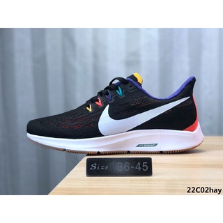 ◐﹍[ข้อเสนอพิเศษ]  NIKE Air Zoom Pegasus 36 รองเท้าวิ่งระบายอากาศ รองเท้ากีฬา Color 3rd