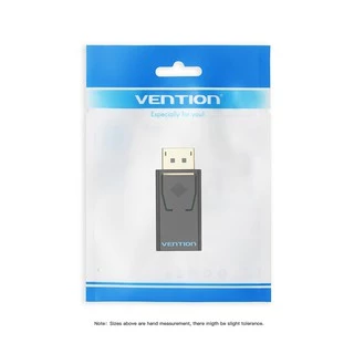 Vention อะแดปเตอร์ DP เป็น HDMI 4K Gold Plated DisplayPort เป็น HDMI 1080P สําหรับแล็ปท็อป