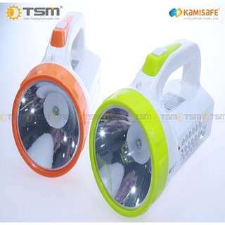 Kamisafe ไฟฉาย LED แบบมือถือ รุ่น KM-2625A พกพาง่าย ปรับได้หลายระดับ ชาร์จไฟบ้านมีแบตเตอรี่ในตัว