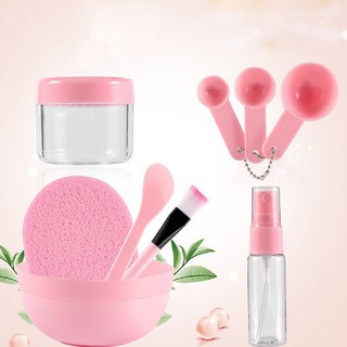 9pcs/Set DIY Beauty Makeup Tool Mask Bowl Brush Spoon Set