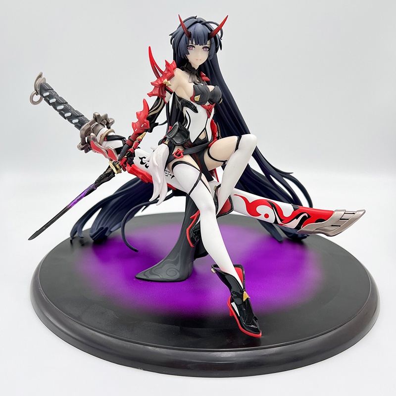 Honkai Impact 3 1/8 Raiden Mei Herrscher of Thunder รูปปั้นสะสม PVC รุ่นสะสมของเล่นของขวัญวันเกิด