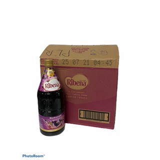 Ribena Blackcurrant 💯 % 1ลัง/6ขวด บรรจุสุทธิ2ลิตร!! ราคาส่ง ยกลัง..