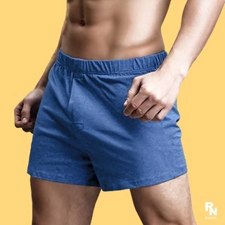 Boxer บ๊อกเซอร์ สีพื้นฟรีไซส์ ผ้านิ่มใส่สบาย ไม่อึดอัด ระบายความร้อนได้ดี แห้งไว
