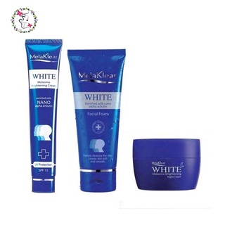 มิสทิน เมลาเคลียร์ ไวท์ เมลาสมา ไบรท์เทนนิ่ง Mistine Melaklear White Melasma Brightening Facial Series