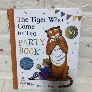 The Tiger who Came  to Tea PARTY BOOK ปกแฟ้มมือสอง -cb2