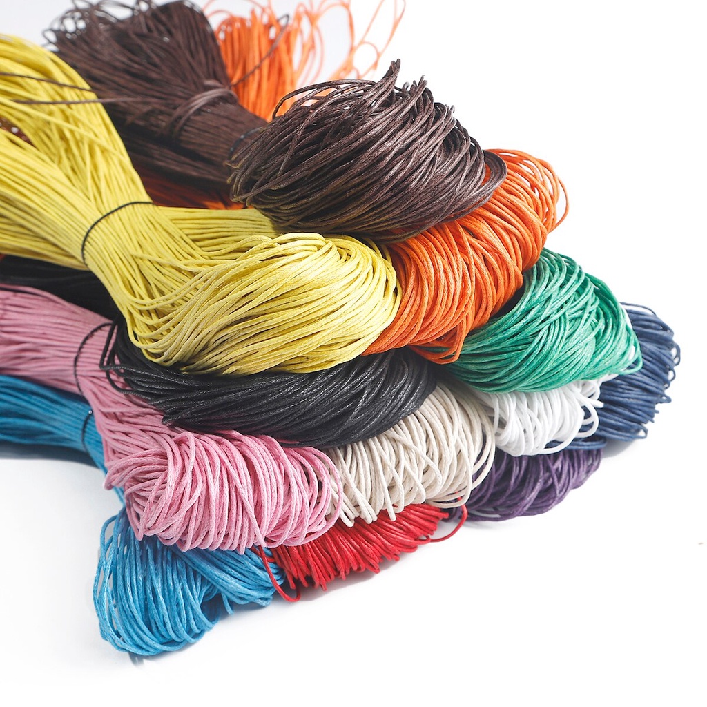 สายคล้องคอเชือกลูกปัดสําหรับสร้อยคอและสร้อยข้อมือ 60 เมตร 1 มม. Diy ราคา ถูกที่สุด ดีลบีเคเค แกลเลอรีภาพที่ 2