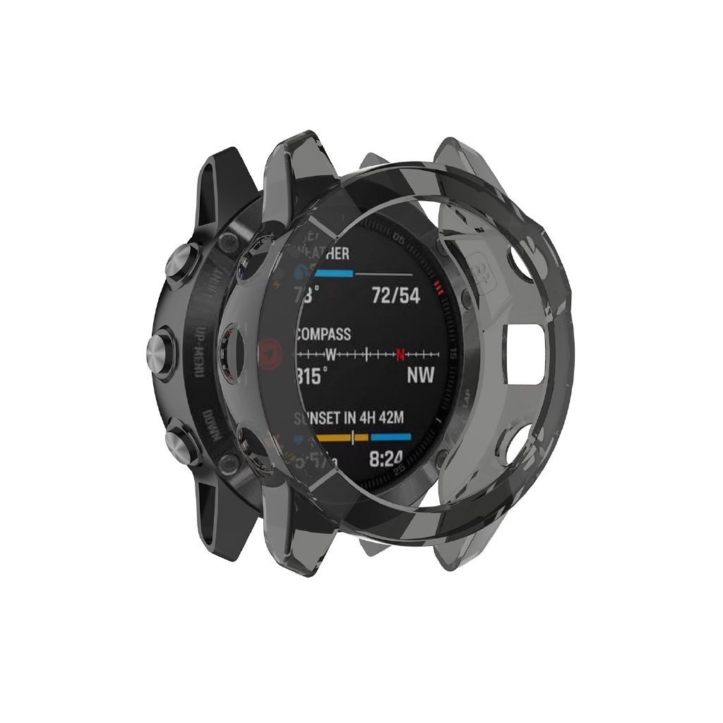 เคส TPU แบบใส ป้องกันหน้าปัด สําหรับ Garmin Fenix 6 / 6S / 6X Pro