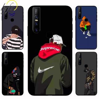 เคสโทรศัพท์มือถือลายการ์ตูนผู้ชายสําหรับ Vivo Y85 Y91 Y93 Y95 Y95i Y12 Y15 V15 V15 Pro V11 V11i