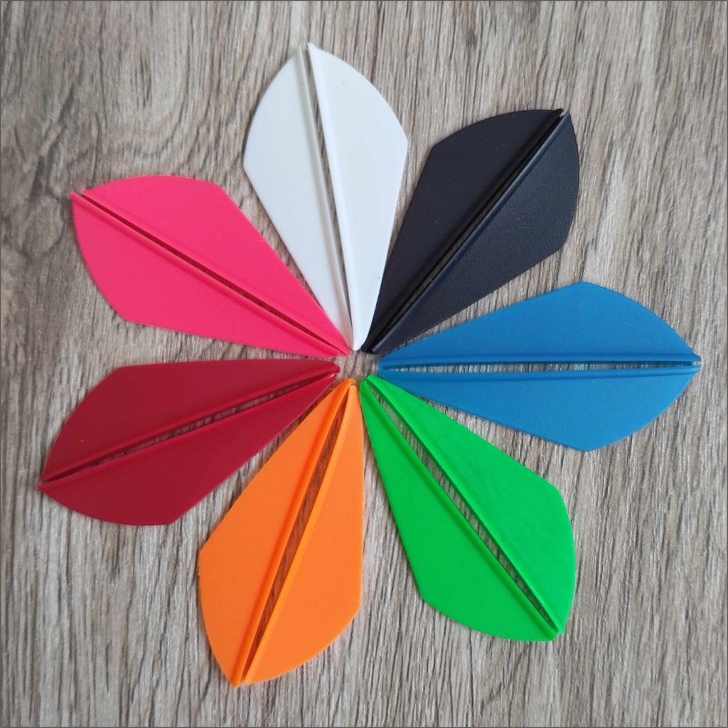 VANES BLAZER 1.85 INCH - ARROW VANE - PLASTIFEACH WING - ENGMAZONE