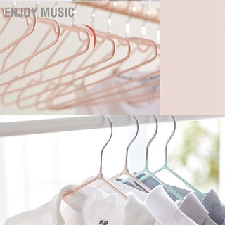 Enjoy Music ไม้แขวนเสื้อสเตนเลส 40 ซม. สําหรับหอพัก 10 ชิ้น