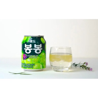 BongBong Grape น้ำองุ่น บองบอง 포도봉봉 238 ML.