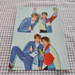 โปสเตอร์ A4 แทมิน อนยู Taemin Onew SHINee SM 2019 Seasons Greetings