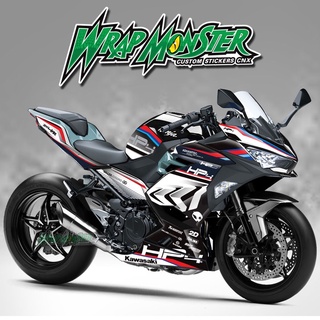 สติ๊กเกอร์แต่งลายรถ Kawasaki Ninja 400 รอบคัน ลาย HP4