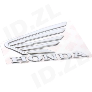 สําหรับ Honda Wings 3M 3D สติกเกอร์สัญลักษณ์ยางนุ่ม | สติ๊กเกอร์ติดมอเตอร์ไซค์ซ้ายและขวา