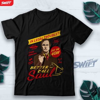 [COD]เสื้อยืด Better CALL SAUL! เสื้อยืด ลาย Breaking Bad DISTROS-5XL