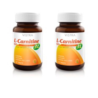 Vistra L-Carnitine 3L 500mg Plus Amino Acids (30 Tablets) x2