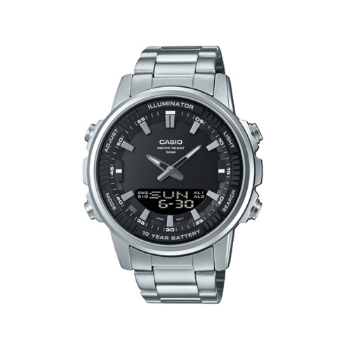 CASIO นาฬิกาข้อมือผู้ชาย รุ่น AMW-880,AMW-880D,AMW-880-1A,AMW-880D-1A,AMW-880-1AV,AMW-880D-1AV