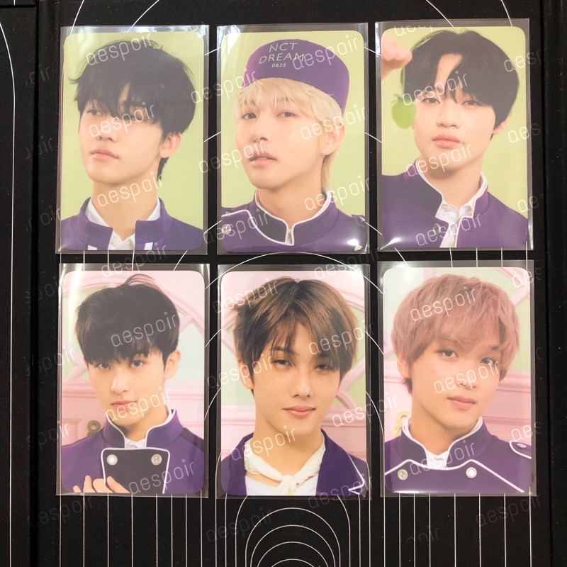 รูปอวยพรฤดูกาล NCT Dream ของแท้