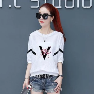 New311- เสื้อยืดแฟชั่นผู้หญิง รูปแบบใหม่แฟชั่นมาแรง เสื้อสไตล์เกาหลีหน้าร้อนทรงค้างคาวผ้านุ่มใส่สบาย พิมพ์ลายน่ารัก3ลาย