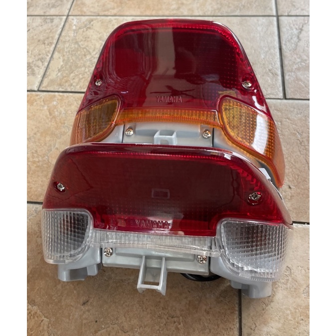 Yamaha 125Z Y125 Y125Z เก่า RXZ CATALYZER ไฟท้ายชุดไฟท้าย Lampu Belakang ใส/สีส้ม