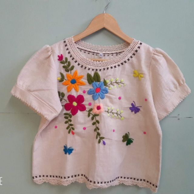 เสื้อผ้าฝ้าย  งานปักมือ งามๆ – โปรปัง