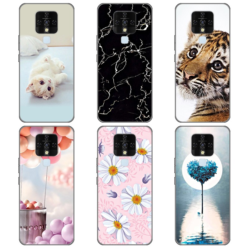 Tecno Camon 16 16 Pro CE7 CE7j CE9h พิมพ์กรณีการ์ตูนปกหลังสําหรับ Tecno Camon 16 CE7 CE7j CE9h ซิลิโ