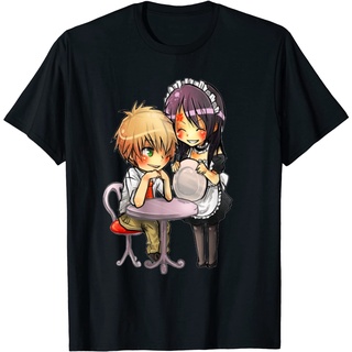 T-shirt  เสื้อยืดแขนสั้นลําลอง พิมพ์ลาย Maid sama แฟชั่นสําหรับสตรีS-5XL