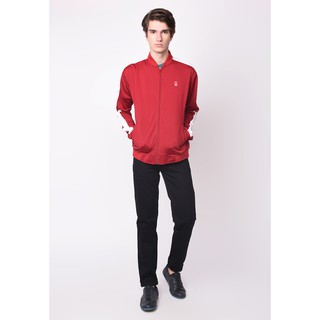 Skelly แจ็คเก็ตUnisexสีแดง Retro Jacket Red Unisex