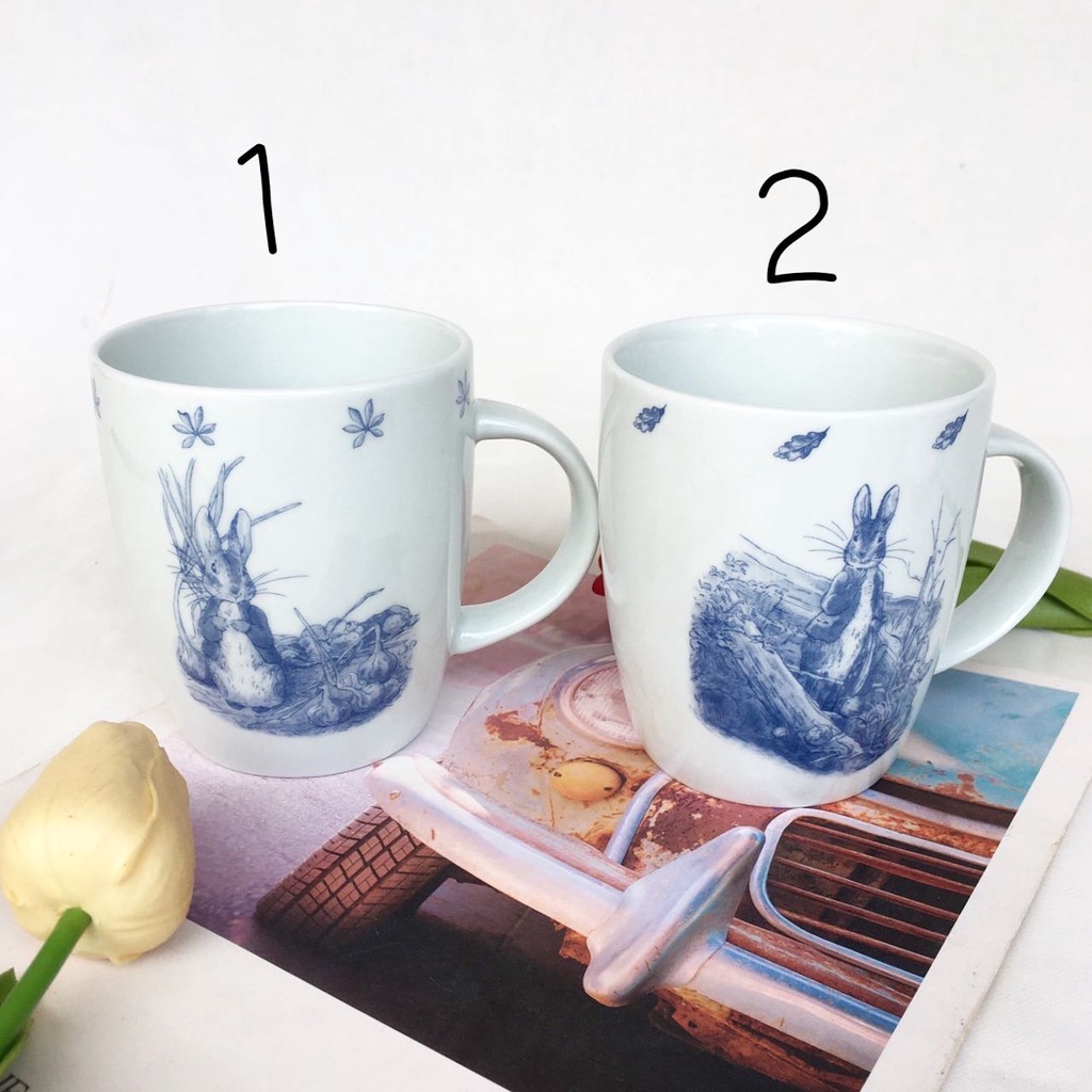 (พร้อมส่ง) Peter rabbit mug แก้วมัค สวยใหม่ค่ะ ไม่ผ่านการใช้งาน