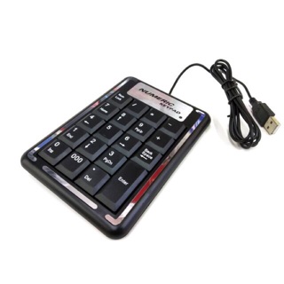 Numeric keyboard USB