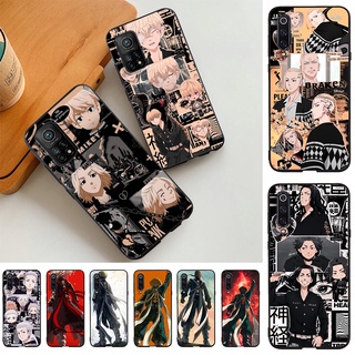 เคสโทรศัพท์ซิลิโคน TPU แบบนิ่ม ลายการ์ตูนอนิเมะ Tokyo Revengers กันกระแทก สําหรับ Xiaomi Poco X3 NFC Xiaomi Poco M3 Xiaomi Poco F3 Xiaomi Poco X3 Pro Xiaomi Mi Note 10