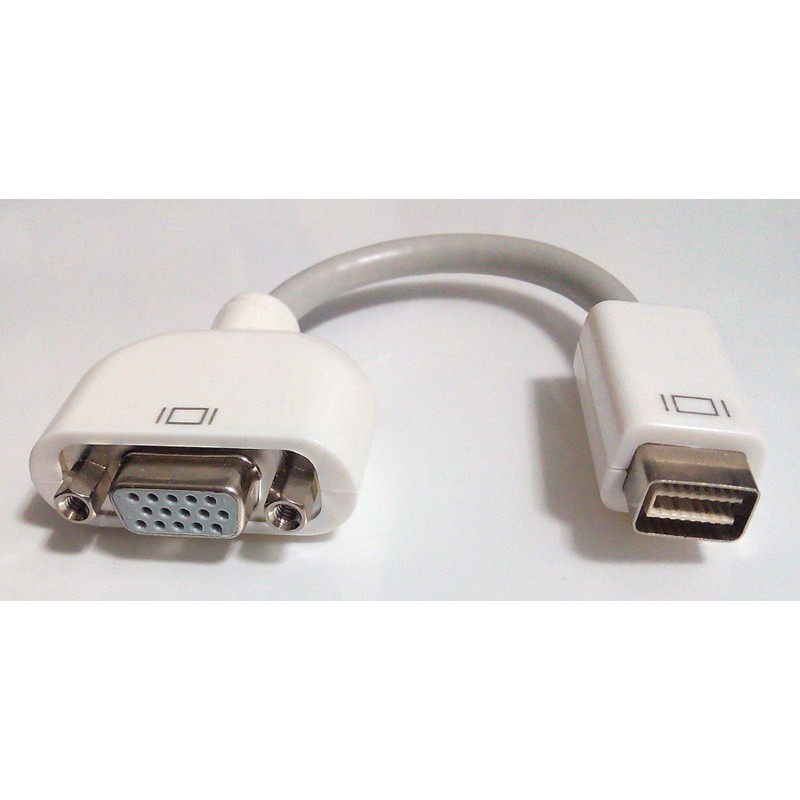 Apple Mini DVI to VGA สำหรับ  iMac MacBook, and PowerBook G4