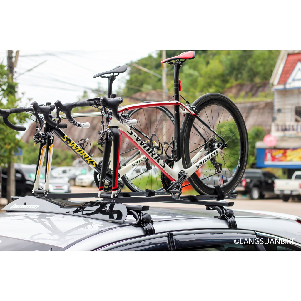 Hanuman rack สำหรับบรรทุกรถจักรยานบนหลังคา 👨‍🔧