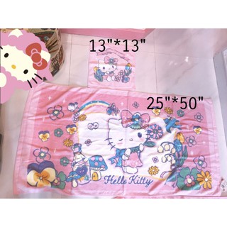 [KITT142 ลดสูงสุด80]ผ้าเช็ดตัว​ ผ้าขนหนู ลายคิตตี้​ Hellokitty​🐱 ลิขสิทธิ์​แท้​