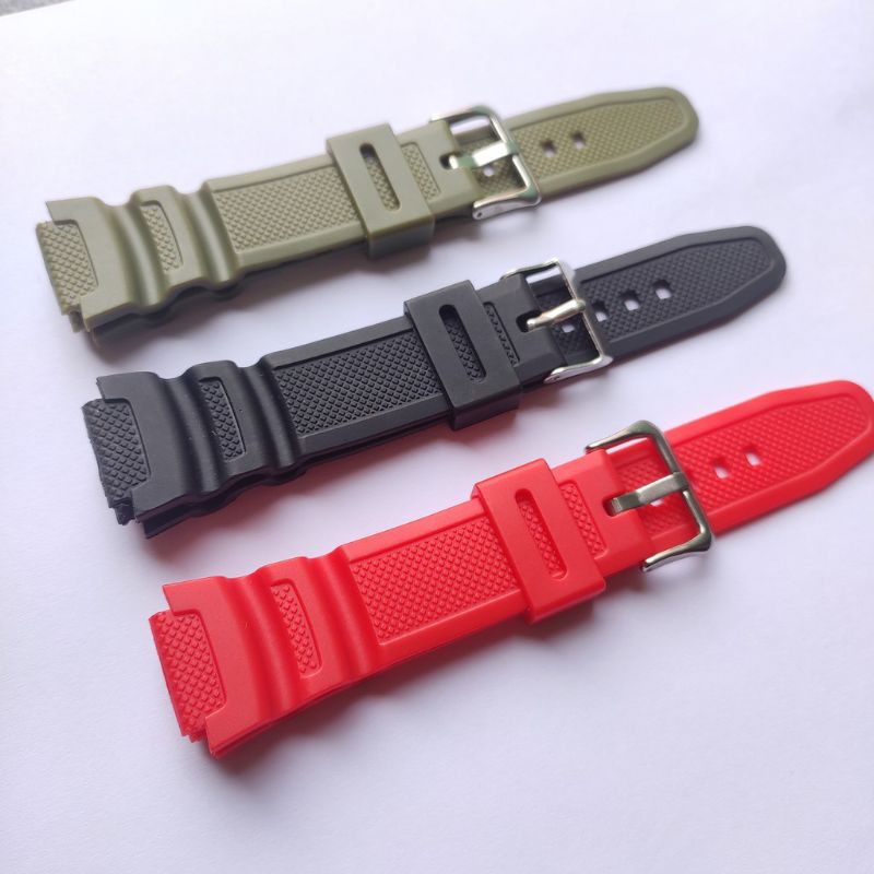 CASIO G SHOCK WATCH STRAP W218H / W-218H / W 218H ฟรีปากกายาง G SHOCK W218H WATCH STRAP