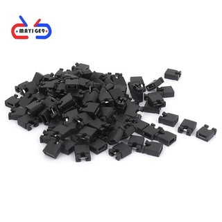 120 Pcs 2.54mm Standard PCB Ss Short Mini Jumper Cap Connector