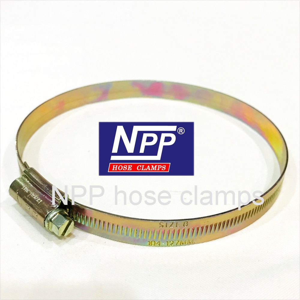 NPP (เอ็นพีพี)  #9 (6.7/8" - 8") เหล็กรัดท่อ กิ๊ปรัดสายยาง แหวนรัดท่อ เข็มขัดรัดสายยาง