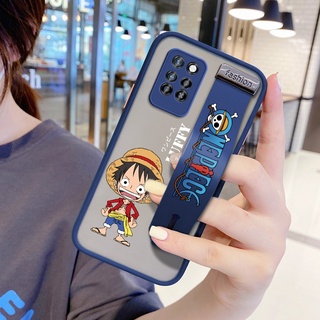 (พร้อมสายรัดข้อมือ) สําหรับ Infinix Note 10 Pro Nfc Note 11S Note 11 Pro เคสโทรศัพท์มือถือลายการ์ตูนอนิเมะกันกระแทกเคสโทรศัพท์